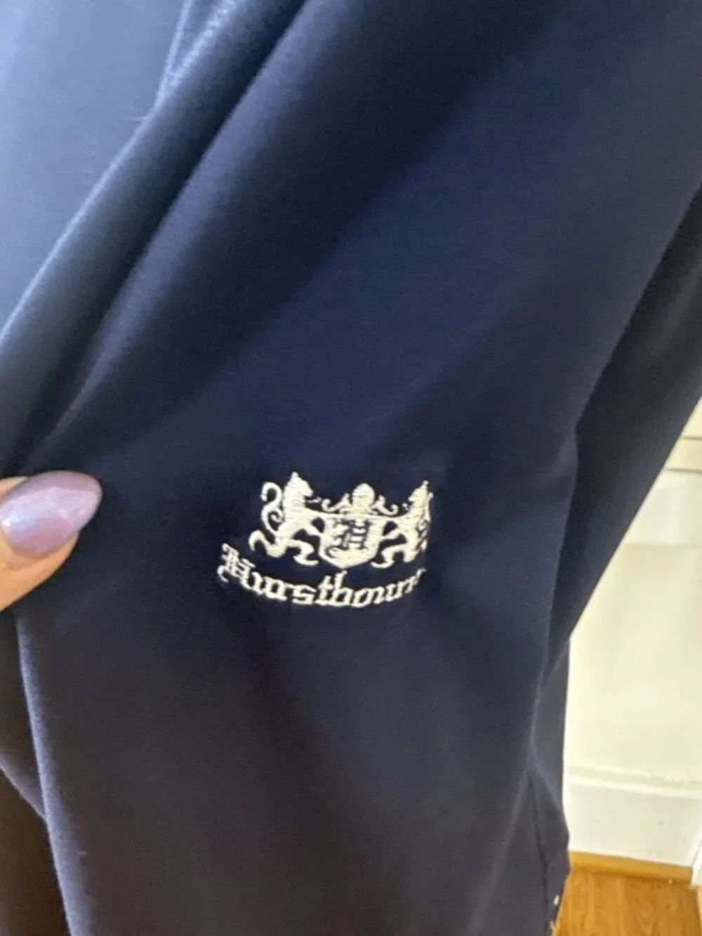 RLX Ralph Lauren Golf 1/4 Zip Men's Navy Blue Stretch Wicking $148 Shirt Size M